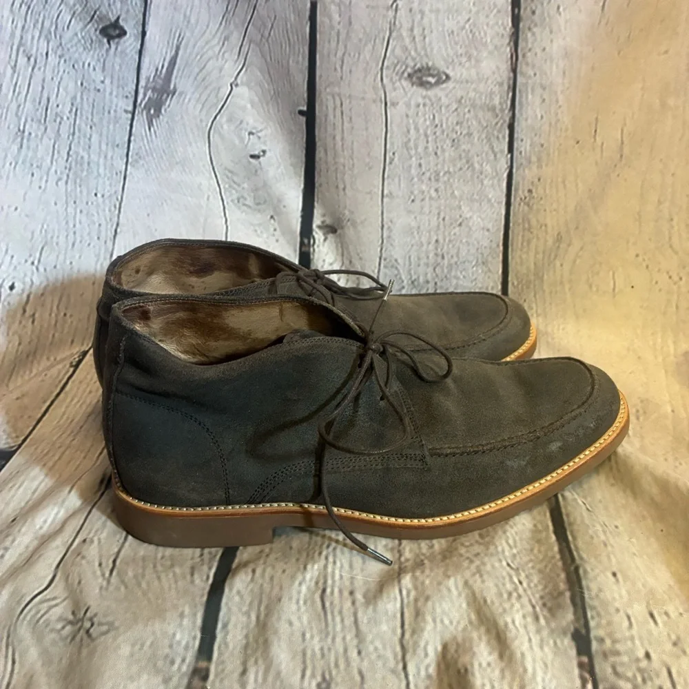 Gordon Rush‎ Men’s Garrett Suede Leather Lined Lace Up Chukka Brown Boots Sz 9.5